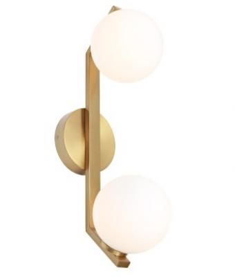 RAYNA 2 LIGHT GOLD WALL LIGHT IP44